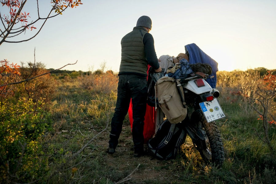 This roundup of the best motorcycle camping gear was brought to you by Grubstick, the makers of lightweight, collapsible campfire cooking equipment that lets you enjoy the romance of flame-cooked food wherever two wheels might take you.