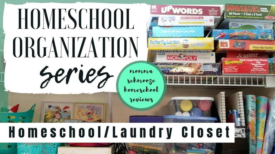 Hello guys! Come and check out my homeschool laundry closet and how I organize our homeschool supplies, games, art and planning supplies!