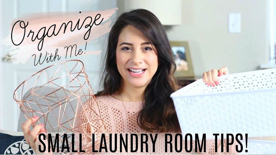 I recently decided to give my laundry room (if you can even call it that) a makeover