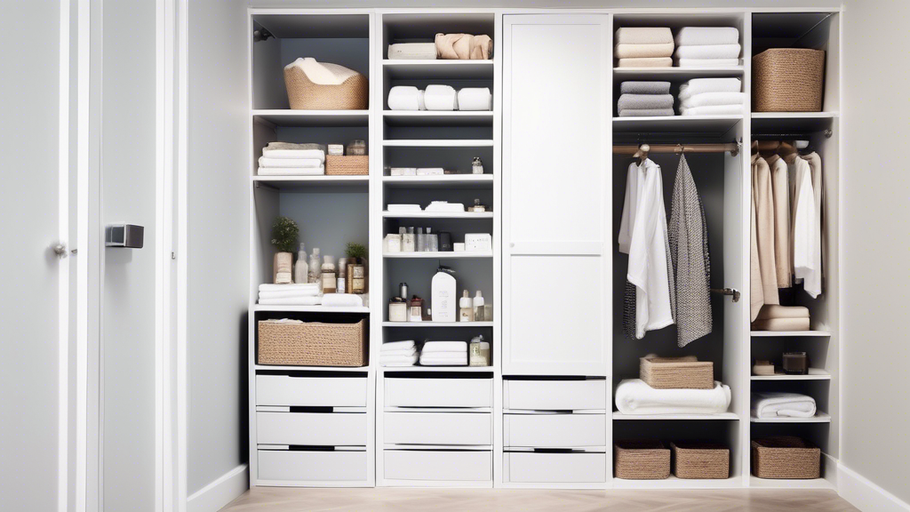 Bathroom Closet Organization Solutions