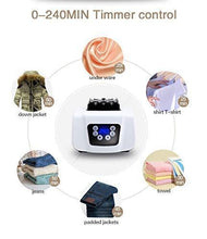 Load image into Gallery viewer, Online shopping manatee clothes dryer portable drying rack for laundry 1200w 33 lb capacity energy saving anion folding dryer quick dry efficient mode digital automatic timer with remote control