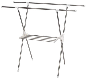 Home storage maniac expandable clothes drying rack heavy duty stainless steel laundry garment rack 38 61 inch wide