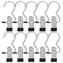 Load image into Gallery viewer, Products sixtack laundry hook boot hanging hold clips portable hanging hooks home travel hangers clothing clothes pins