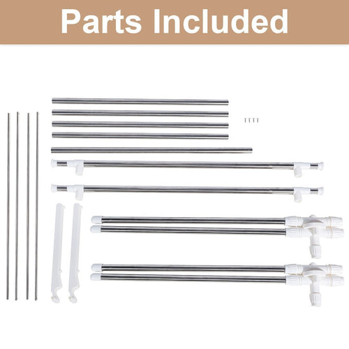 Heavy duty storage maniac expandable clothes drying rack heavy duty stainless steel laundry garment rack 38 61 inch wide