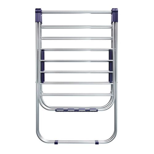 Results songmics stainless steel clothes drying rack bonus sock clips foldable for easy storage gullwing space saving laundry rack ullr52bu