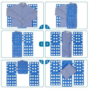 Exclusive bbshoping msodfs 3 in 1 clothes shirt folding board adjustable folder and 2 packs laundry wash bags and 10 pcs wooden clips blove