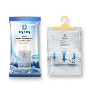 On amazon dry dry 50 packs net 14 oz pack premium hanging moisture absorber to control excess moisture for basements closets bathrooms laundry rooms