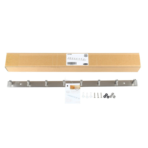 Explore stainless steel coat hook webi heavy duty towel rack hanger rail bar for bedroom bathroom fitting room laundry room foyer hallway entryway brushed finish 8 hooks l cf08