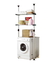 Load image into Gallery viewer, Storage organizer prince hanger double adjustable laundry shelf clothing rack